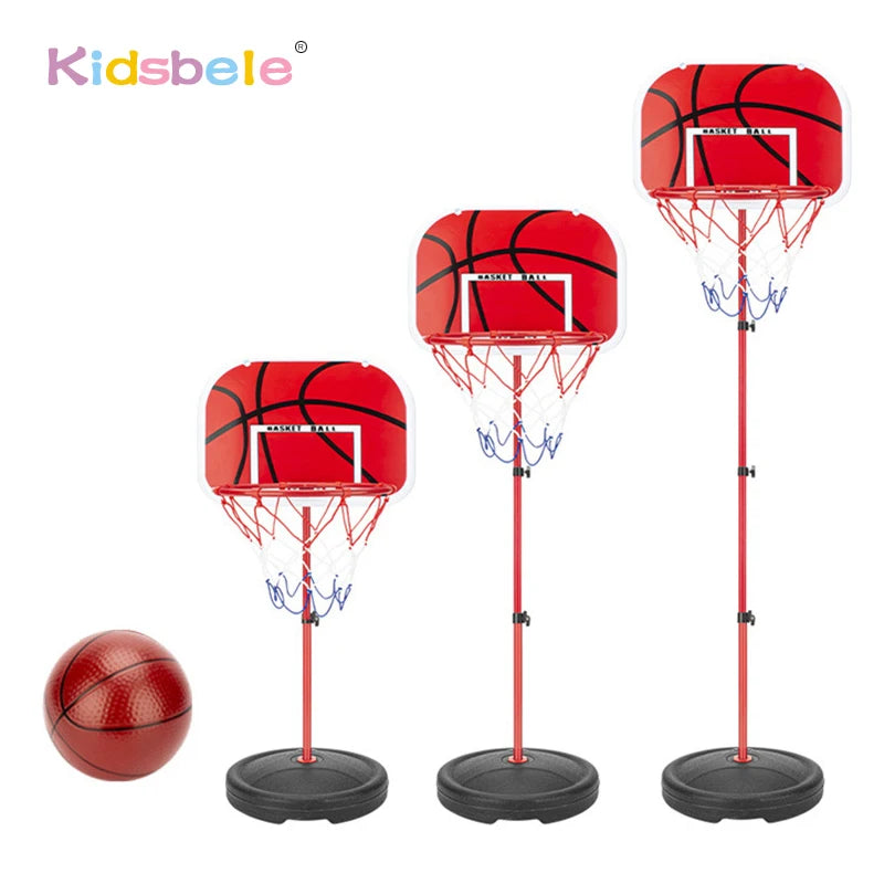 Kids Adjustable Basketball Hoop Set