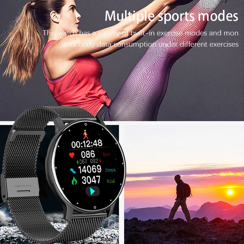 LIGE VitaGlow 2025 – Women’s Fitness & Health Smartwatch