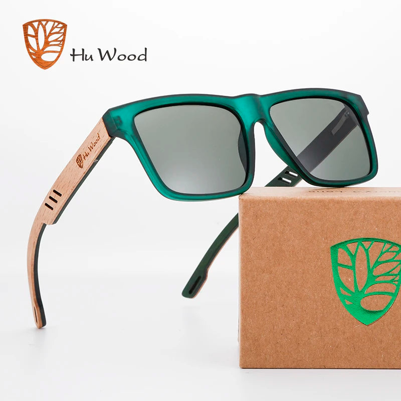 HU WOOD StreetVision – UV400 Polarized Shades