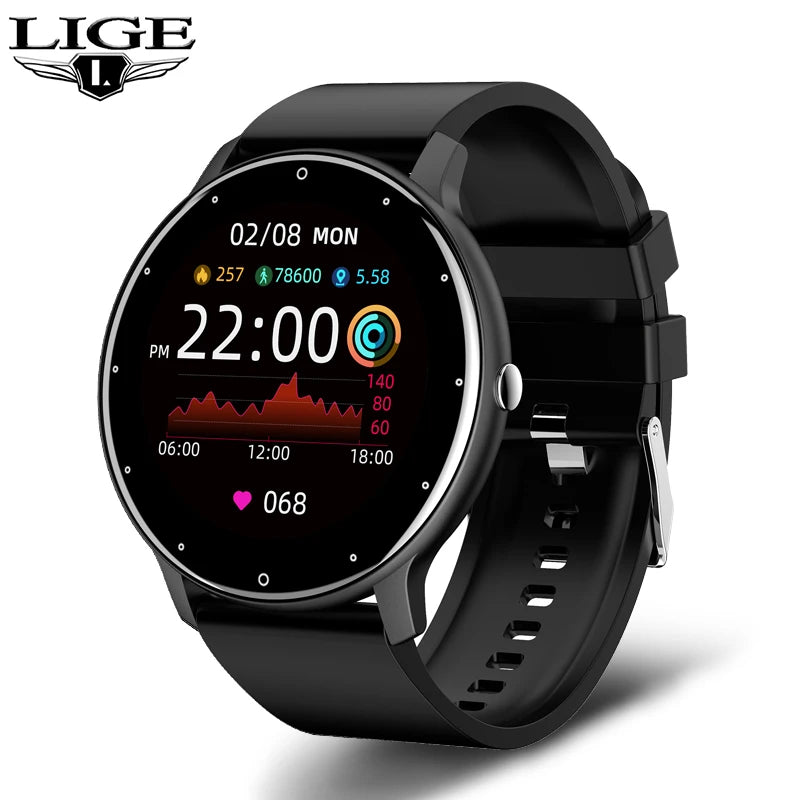 LIGE VitaGlow 2025 – Women’s Fitness & Health Smartwatch