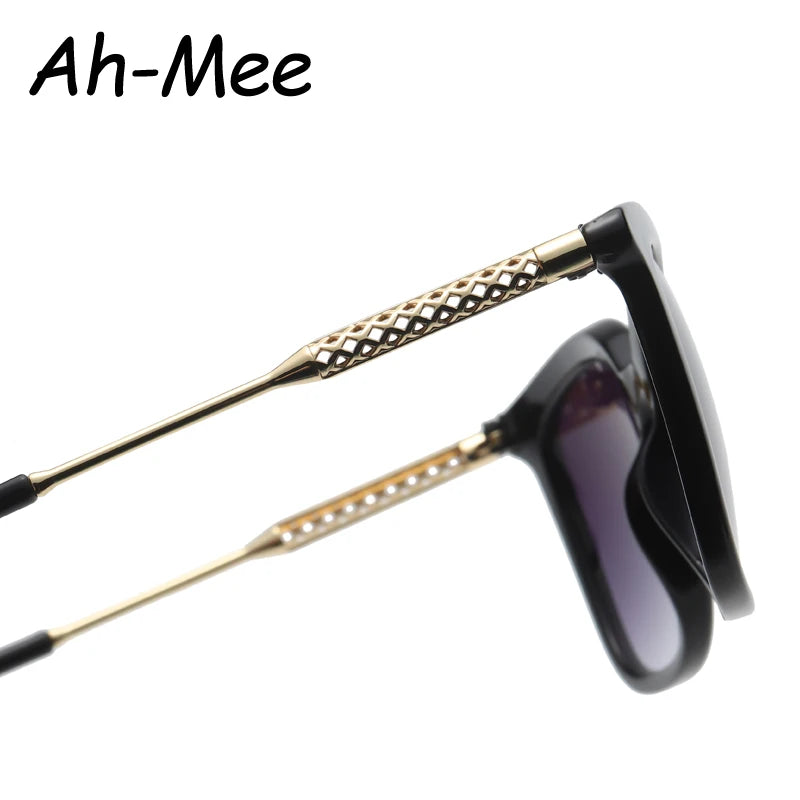 The Meridian – Vintage Square Sunglasses with Alloy Frame