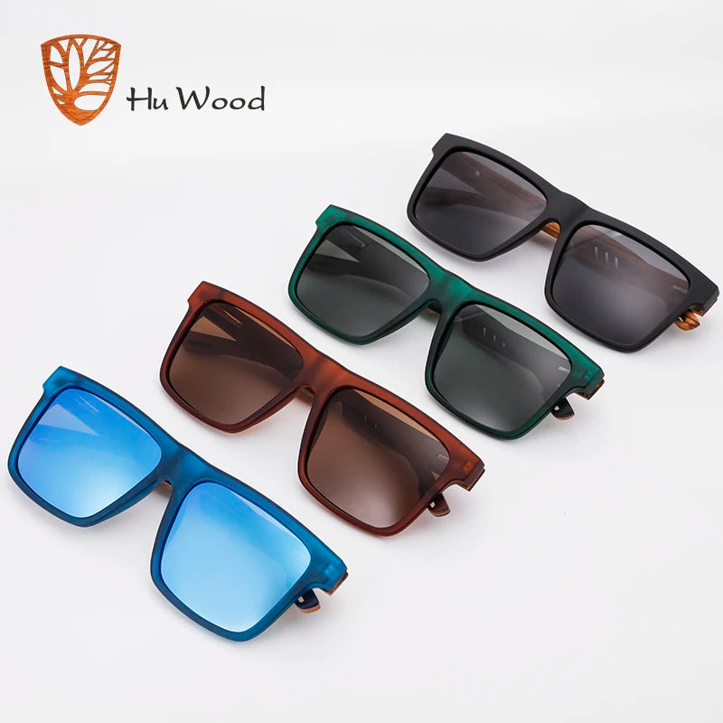 HU WOOD StreetVision – UV400 Polarized Shades