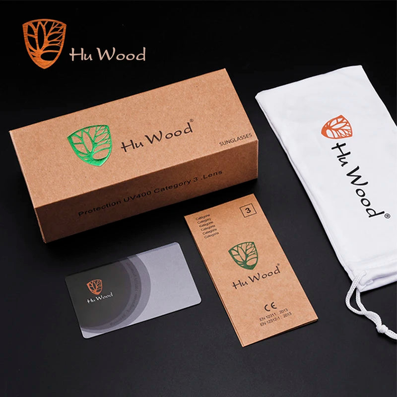 HU WOOD StreetVision – UV400 Polarized Shades