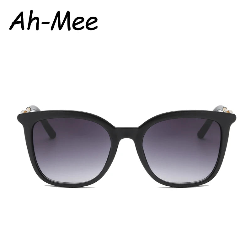 The Meridian – Vintage Square Sunglasses with Alloy Frame