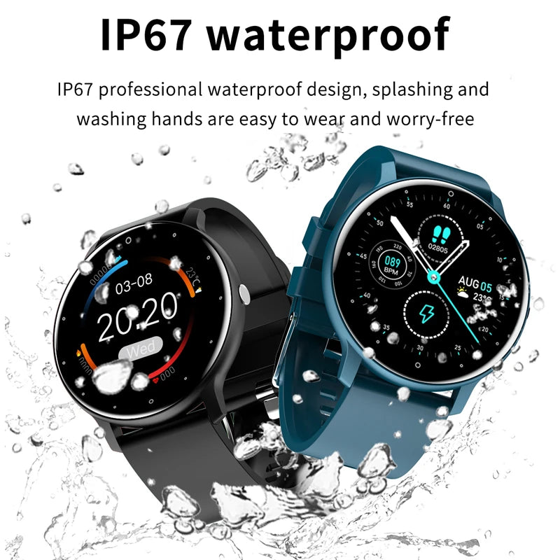 LIGE VitaGlow 2025 – Women’s Fitness & Health Smartwatch