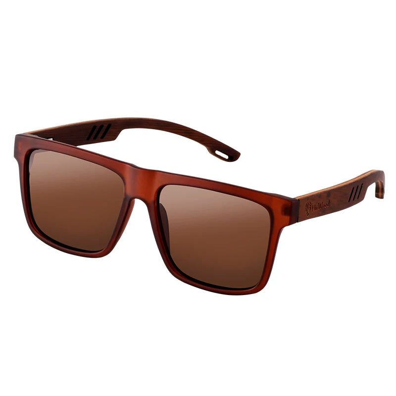 HU WOOD StreetVision – UV400 Polarized Shades