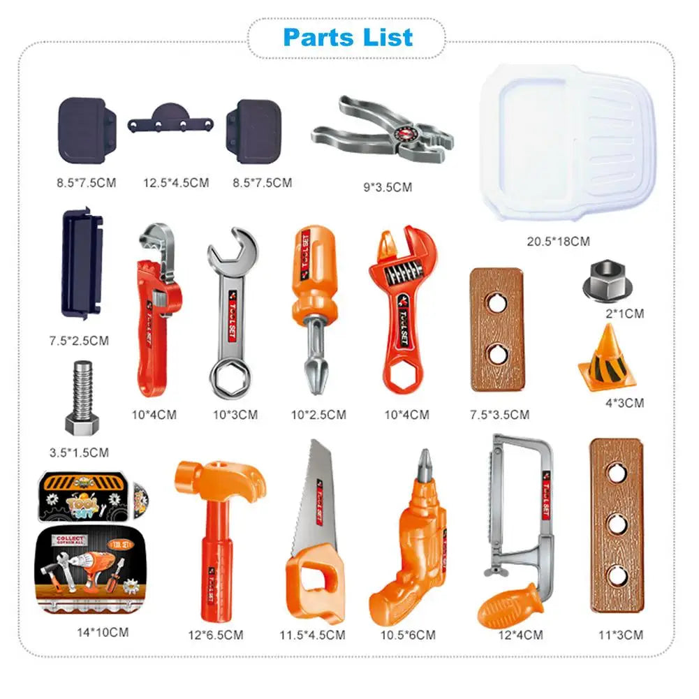 Pretend Play Repair Kit for Boys & Girls