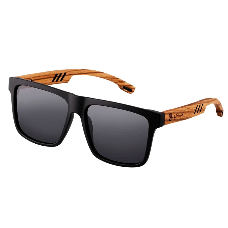 HU WOOD StreetVision – UV400 Polarized Shades