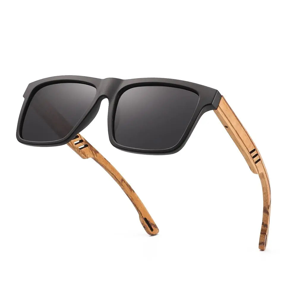 HU WOOD StreetVision – UV400 Polarized Shades