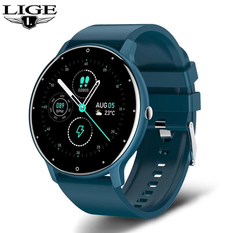 LIGE VitaGlow 2025 – Women’s Fitness & Health Smartwatch