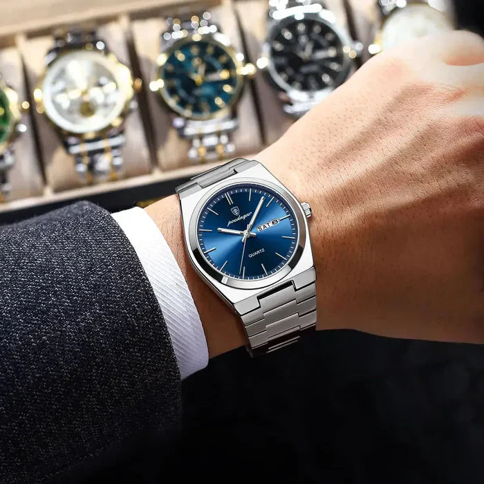 Men’s Watch Poedagar + Free Wallet