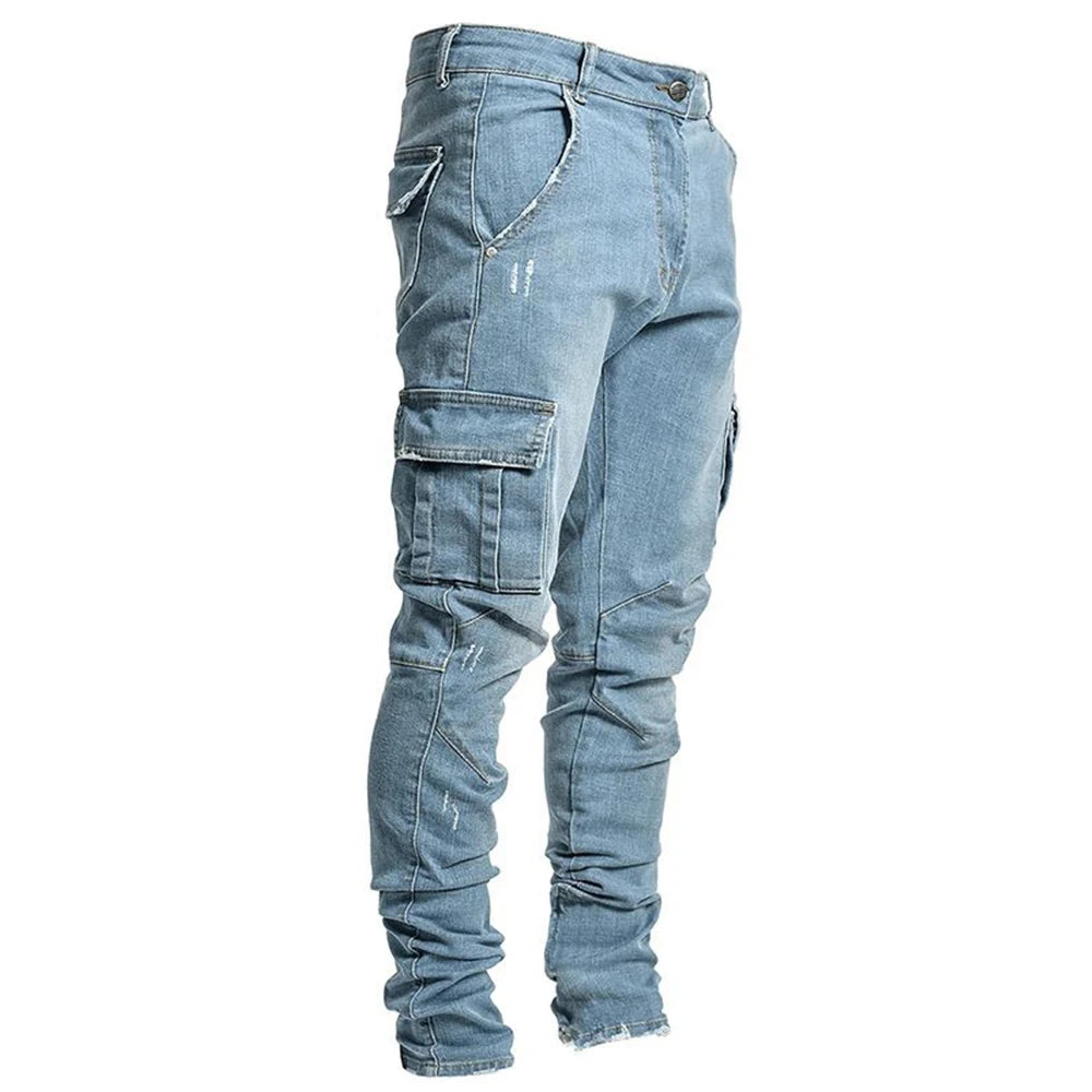 Urban Cargo Jeans – The Multi-Pocket Streetwear Denim