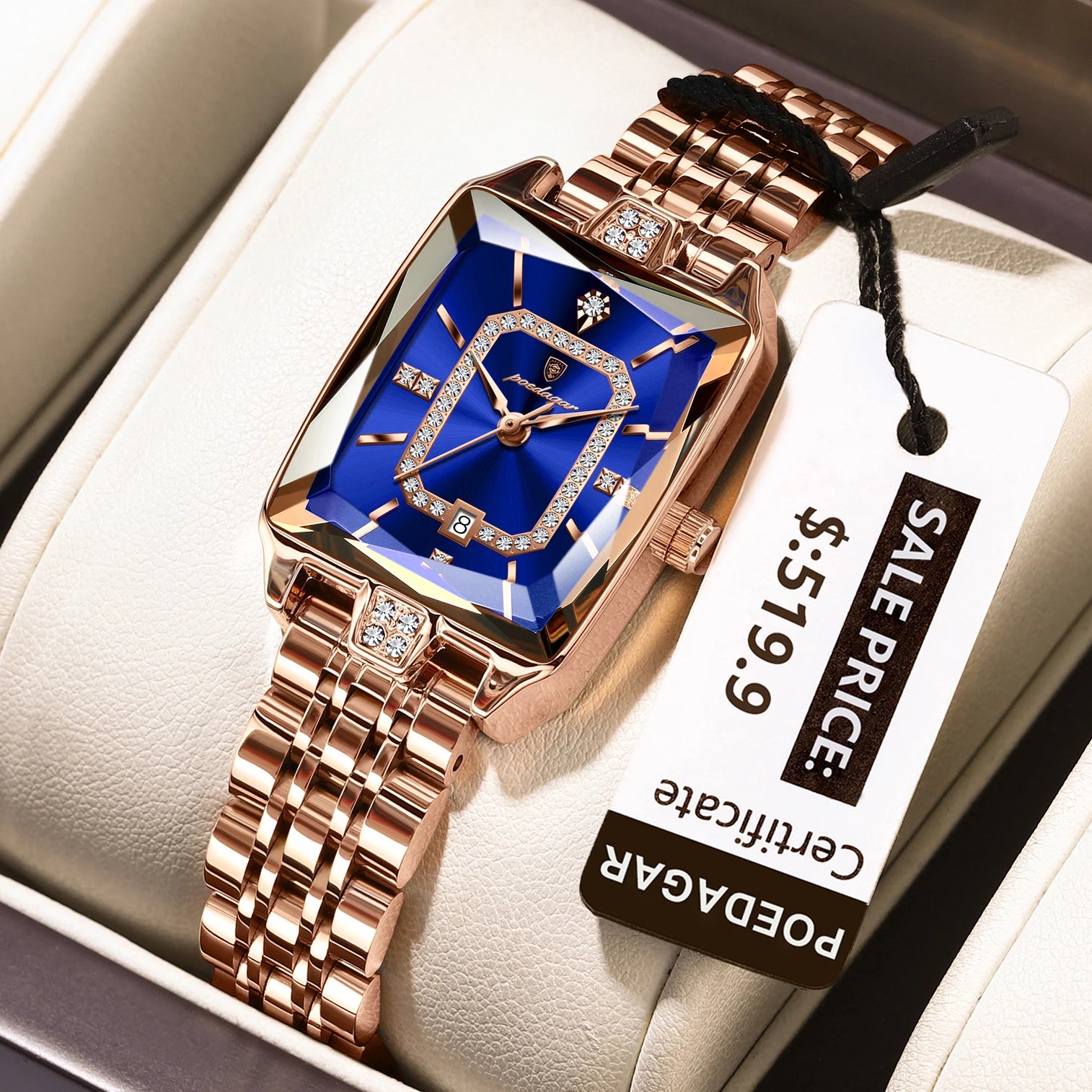 Aurelia Time – The Elegant Stainless Steel Women's Watch