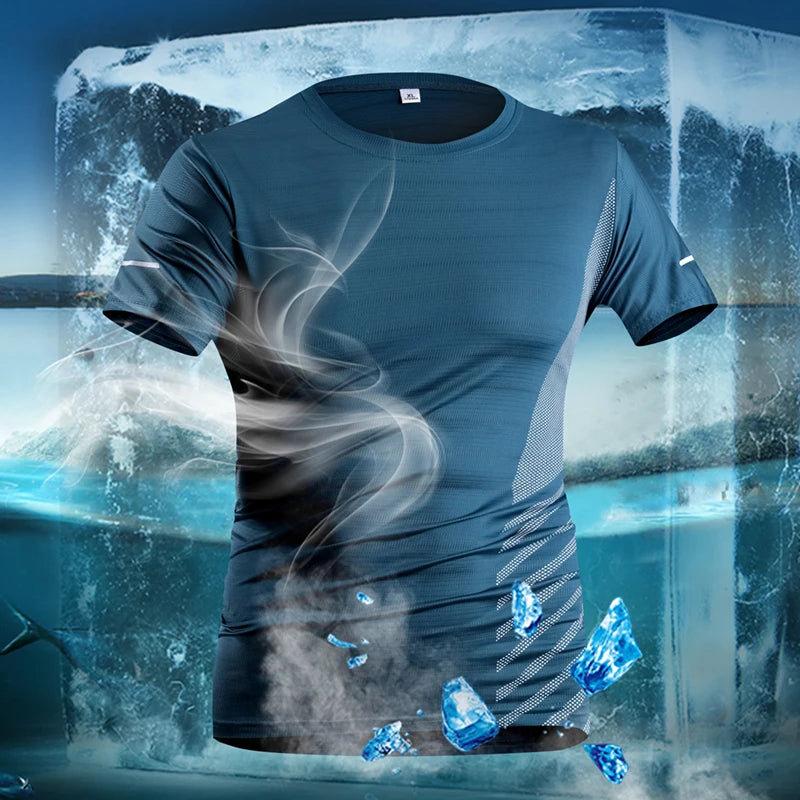 Velocity Tee – The Ice Silk Thin Running T-shirt