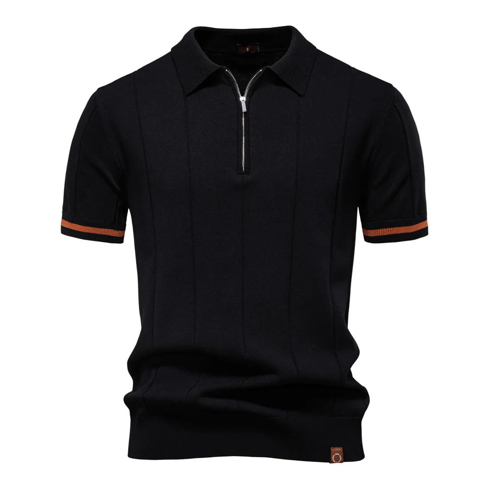 Urban Polo – The Sporty Polo Shirt with a Zipper