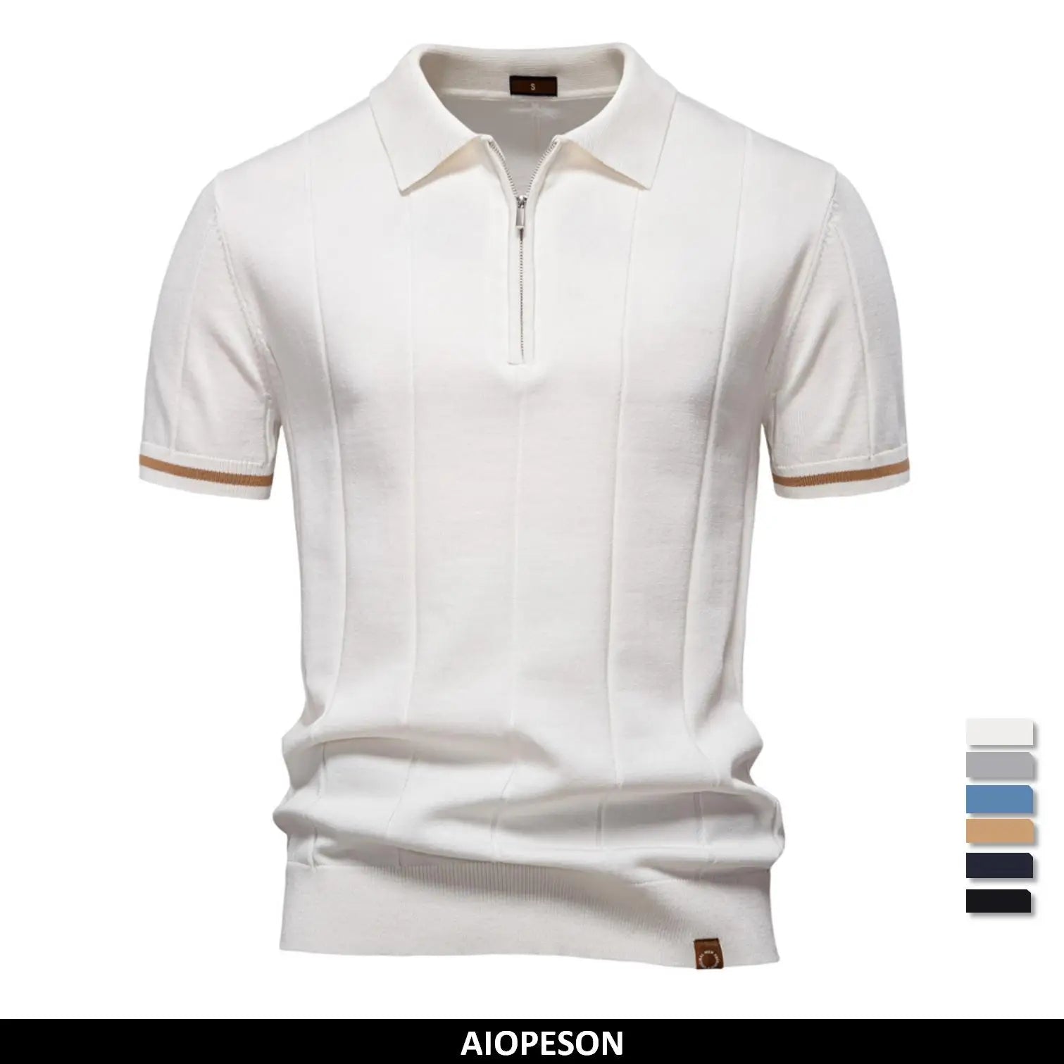 Urban Polo – The Sporty Polo Shirt with a Zipper