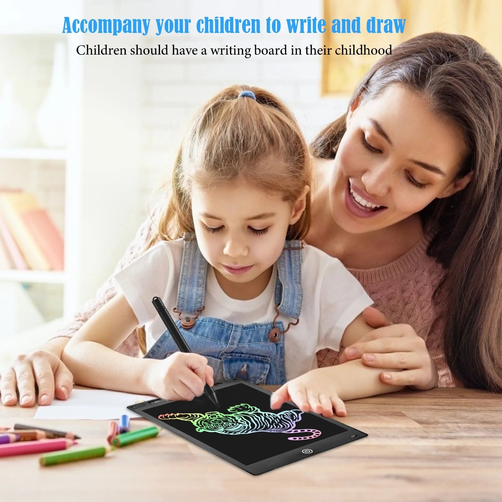 Magic Scribble LCD Drawing Tablet – Educational & Portable Drawing Board for Kids