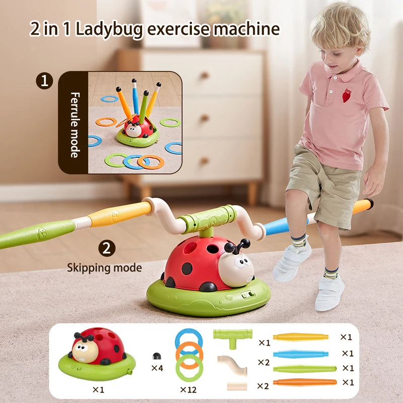 5-in-1 Ladybug Sports Game – Outdoor Activity Set for Kids