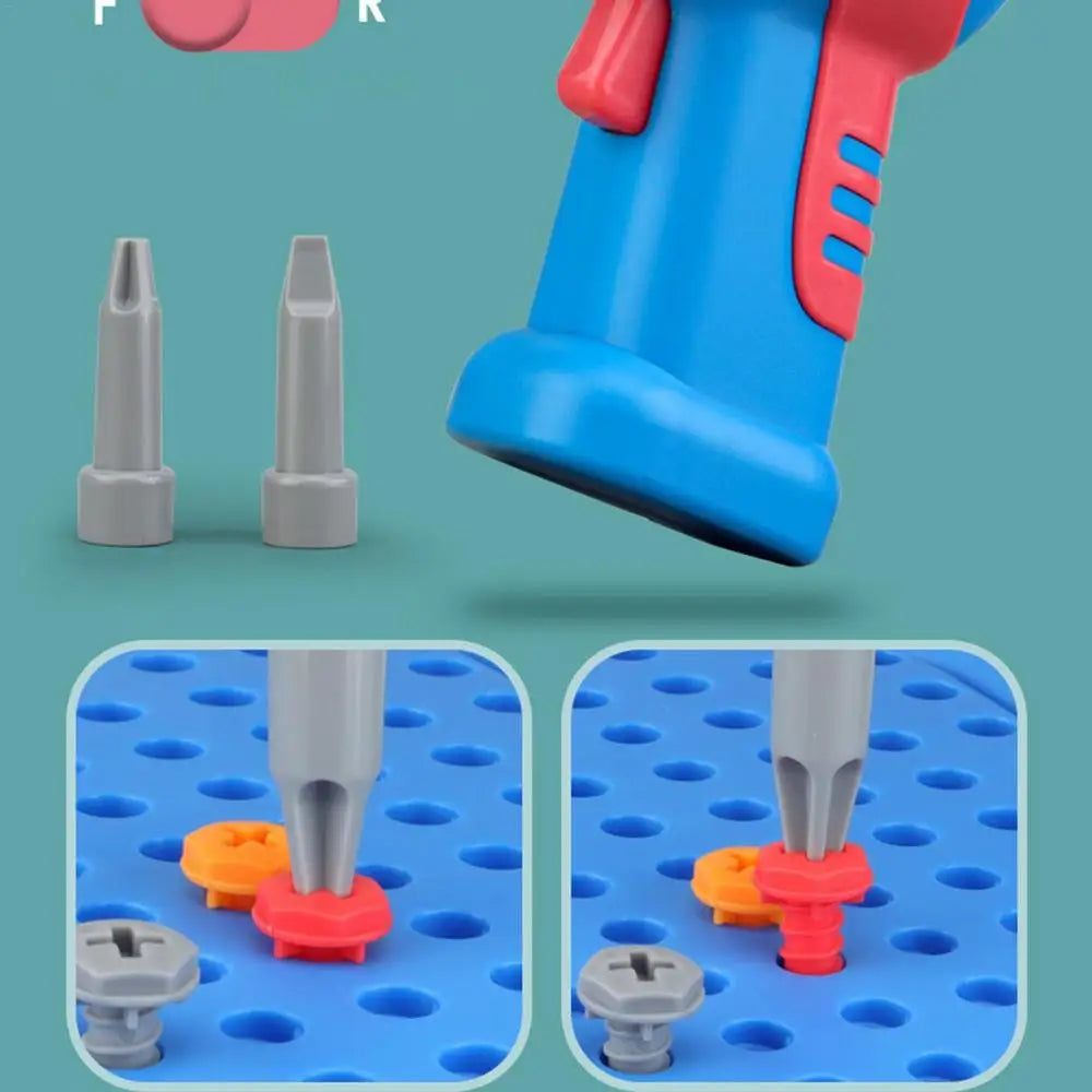 3D Puzzle Drill Tool Kit for Kids (211–351pcs)