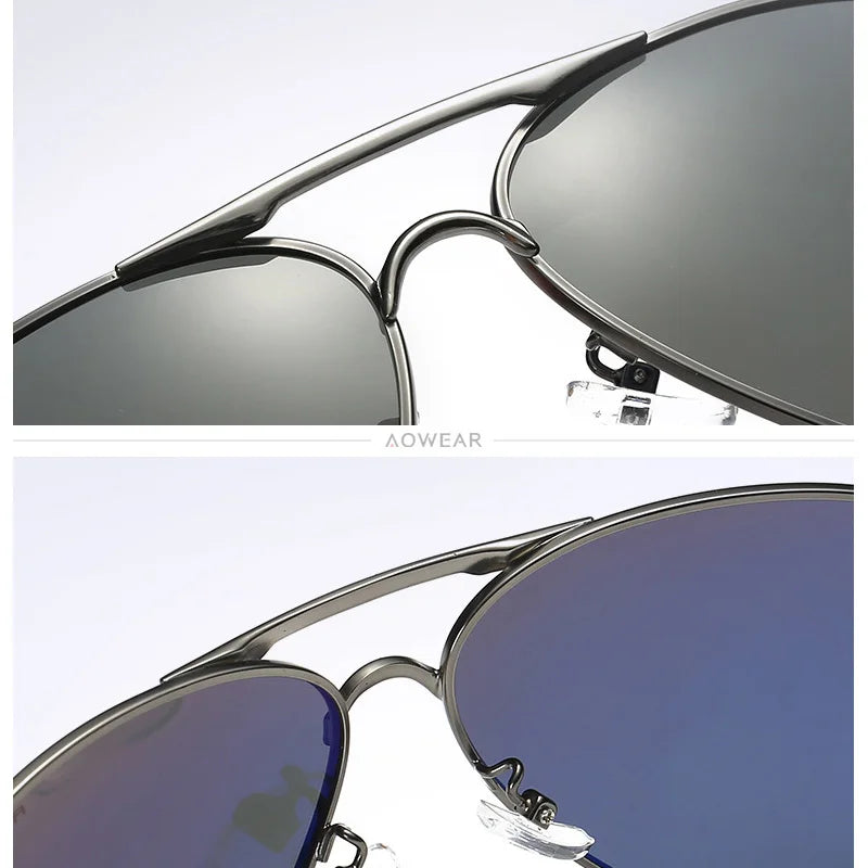 OWEAR SkyPilot – Polarized Aviator Sunglasses