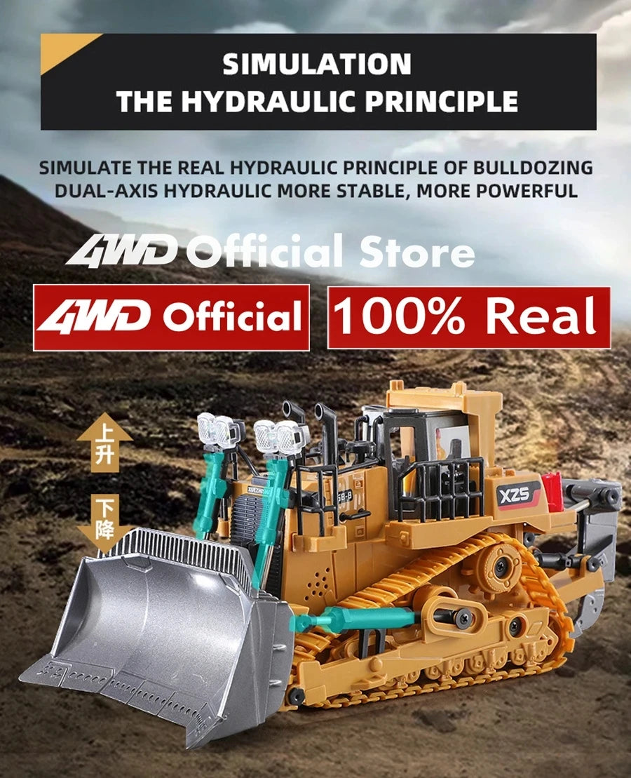 4WD RC Construction Vehicle – Remote Control Construction Toy