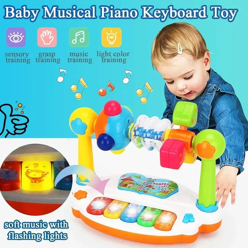 MelodySpin™ Baby Piano Toy