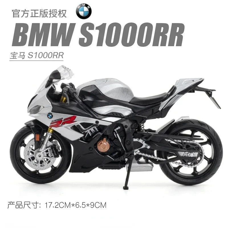 BMW S1000RR 1:12 Diecast Bike – Premium Alloy Motorcycle Model for Collectors & Kids