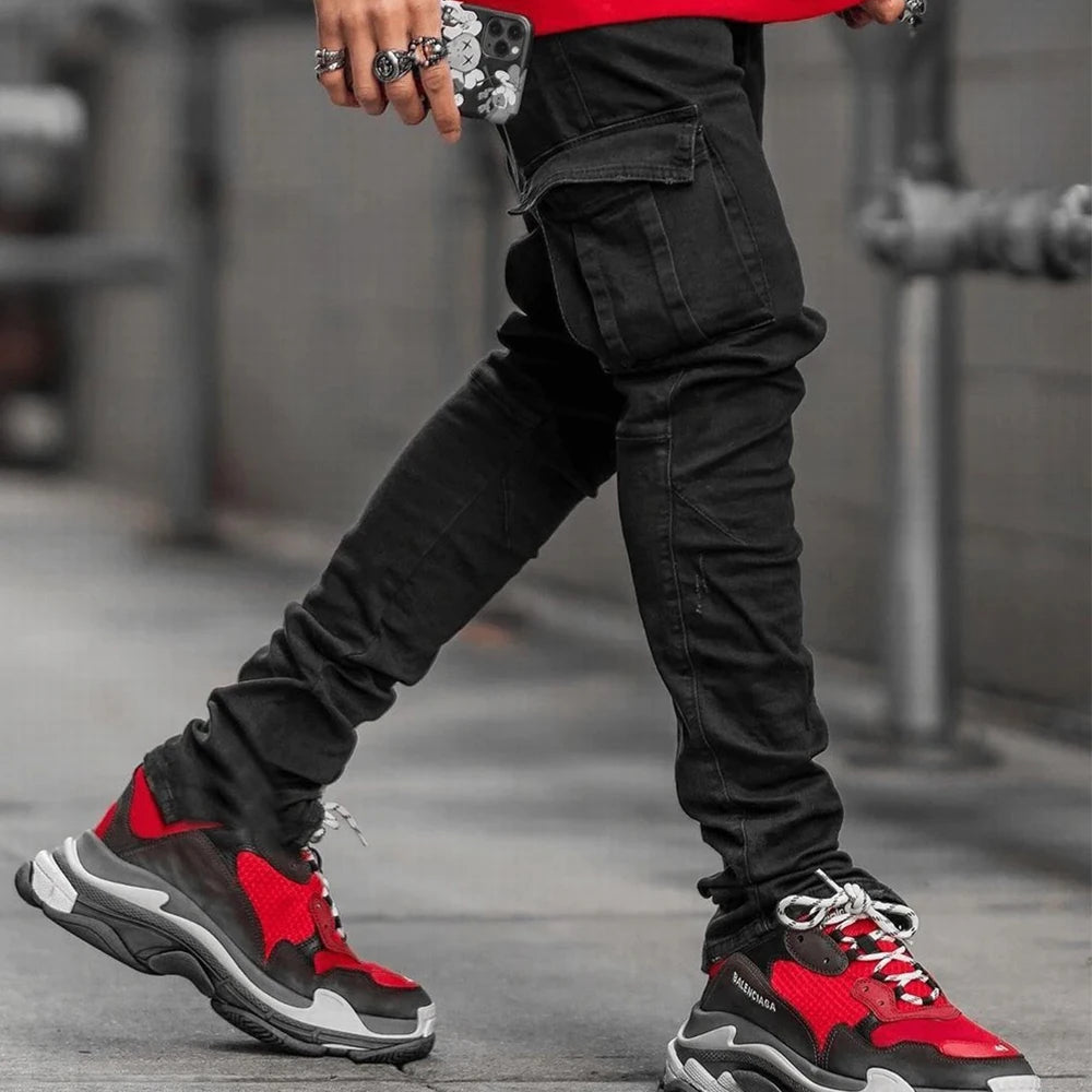 Urban Cargo Jeans – The Multi-Pocket Streetwear Denim