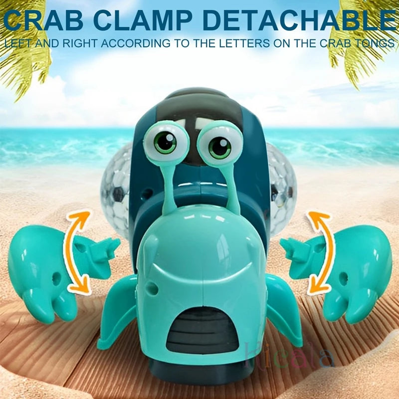 Crawling Crab Baby Toy – Light-Up Music & Dancing Fun