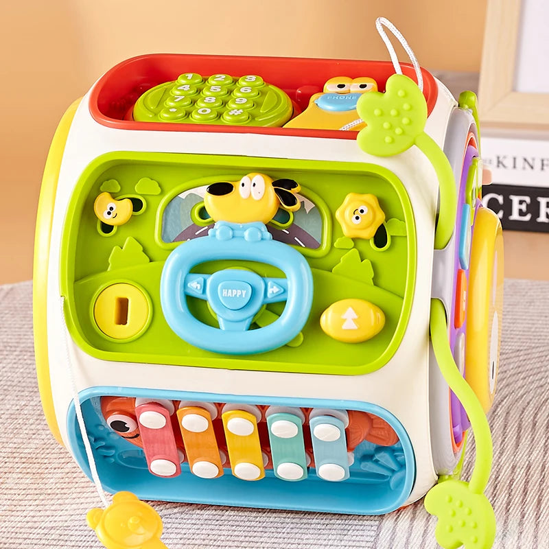 Musical Baby Phone Speaker – Sound & Light Learning Toy for Toddlers