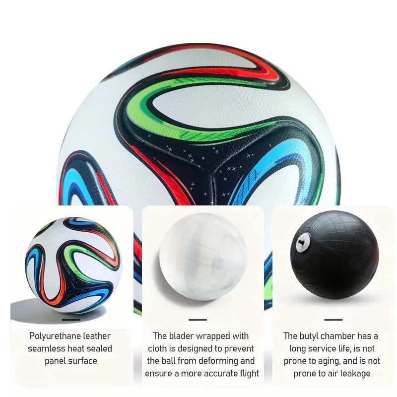 Kids Training Soccer Ball – Size 5 PU Outdoor Fun