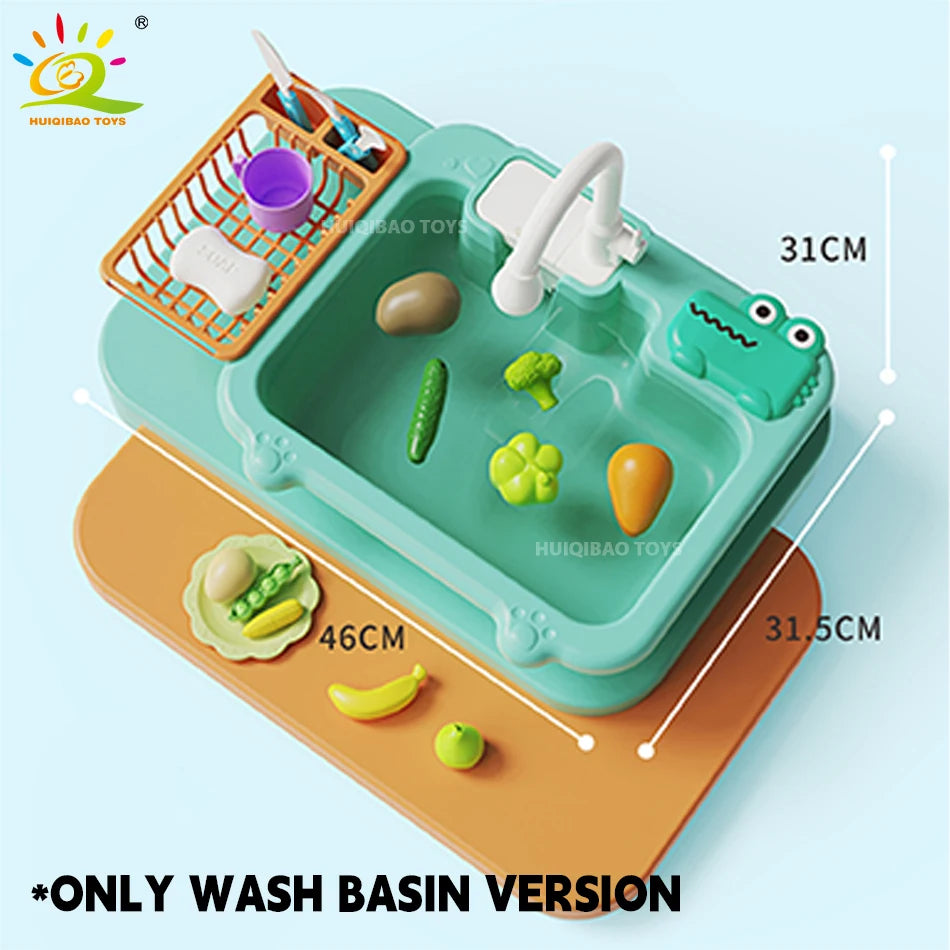 Splash & Spin Electric Dishwasher Playset