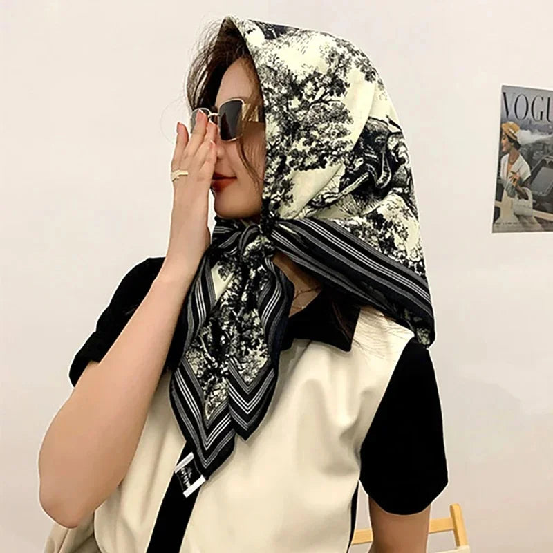 Aura Silk – The Luxury Design Silk Scarf