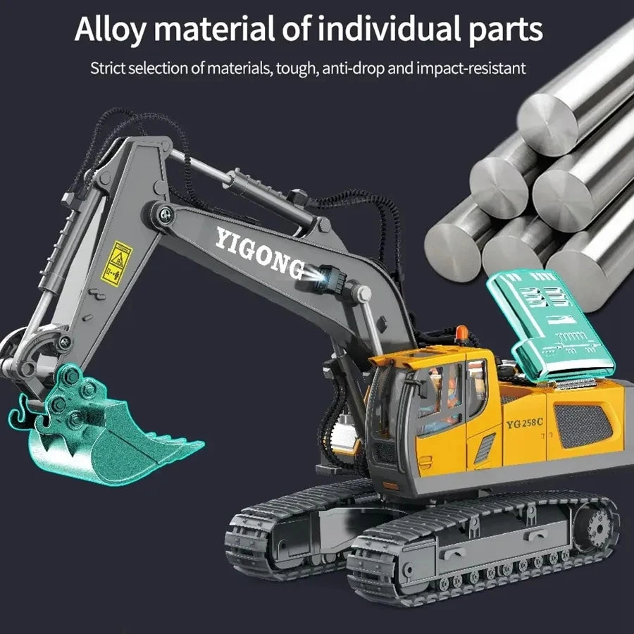 4WD RC Construction Vehicle – Remote Control Construction Toy