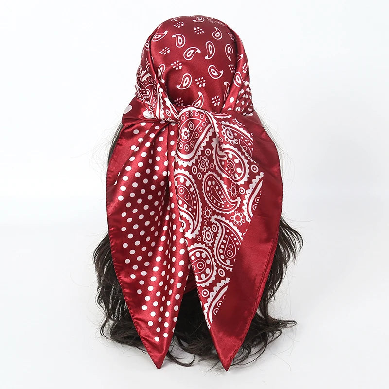 Aura Luxe – The Luxury Print Silk Scarf