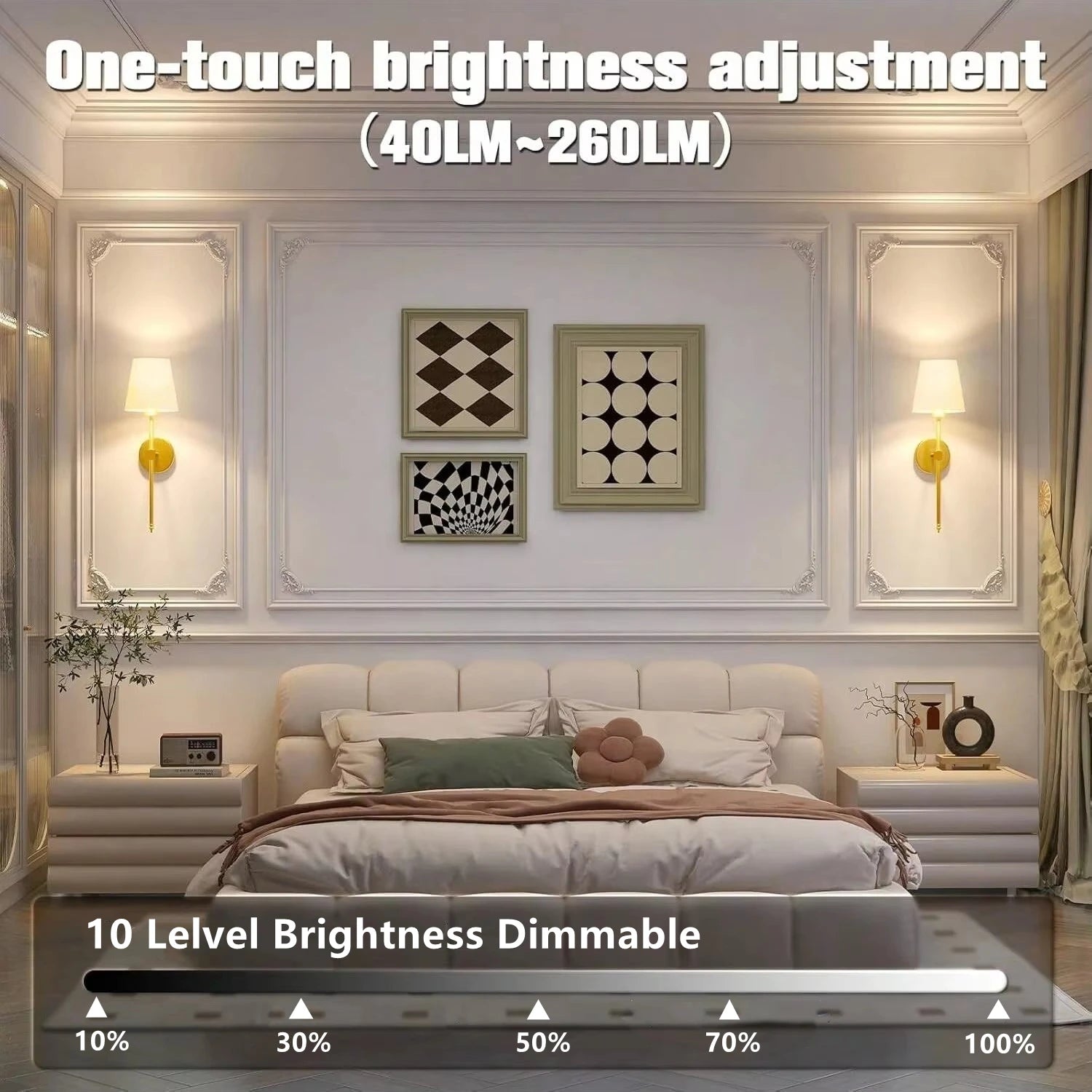LumiSwitch Dimmable Wall Lamp