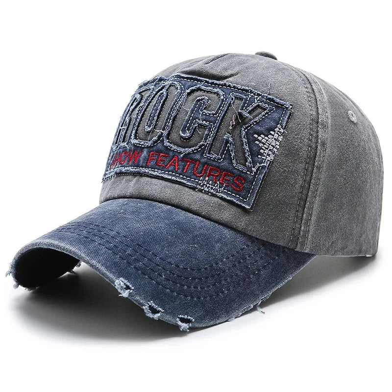 VintageWashed Denim Cap