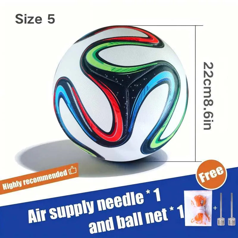 Kids Training Soccer Ball – Size 5 PU Outdoor Fun