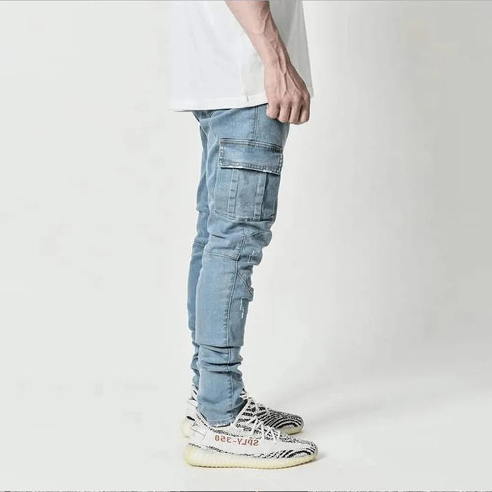 Urban Cargo Jeans – The Multi-Pocket Streetwear Denim