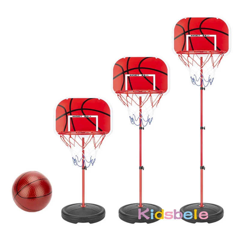 Kids Adjustable Basketball Hoop Set