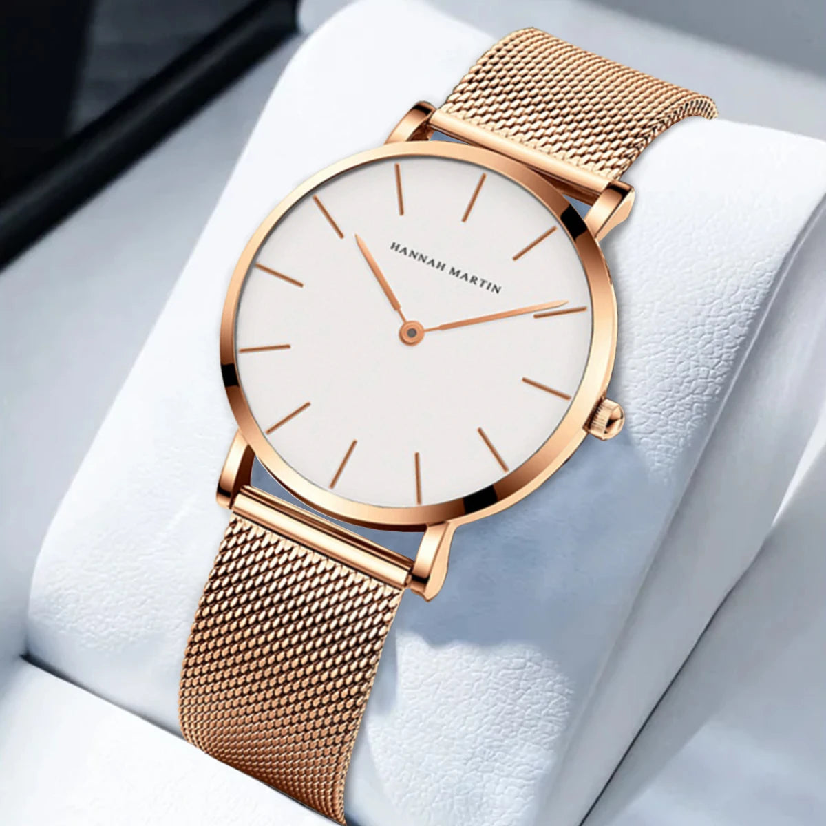 Kaito Elegance – Stainless Steel Mesh Women's Watch