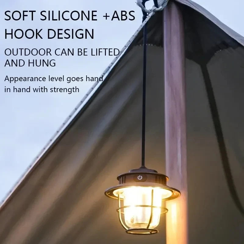 RusticBeam Outdoor Lantern