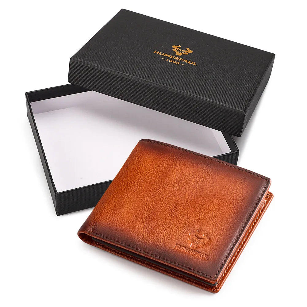 KAVIS Classic RFID Leather Wallet