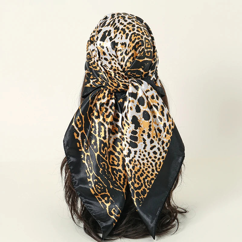 Aura Luxe – The Luxury Print Silk Scarf