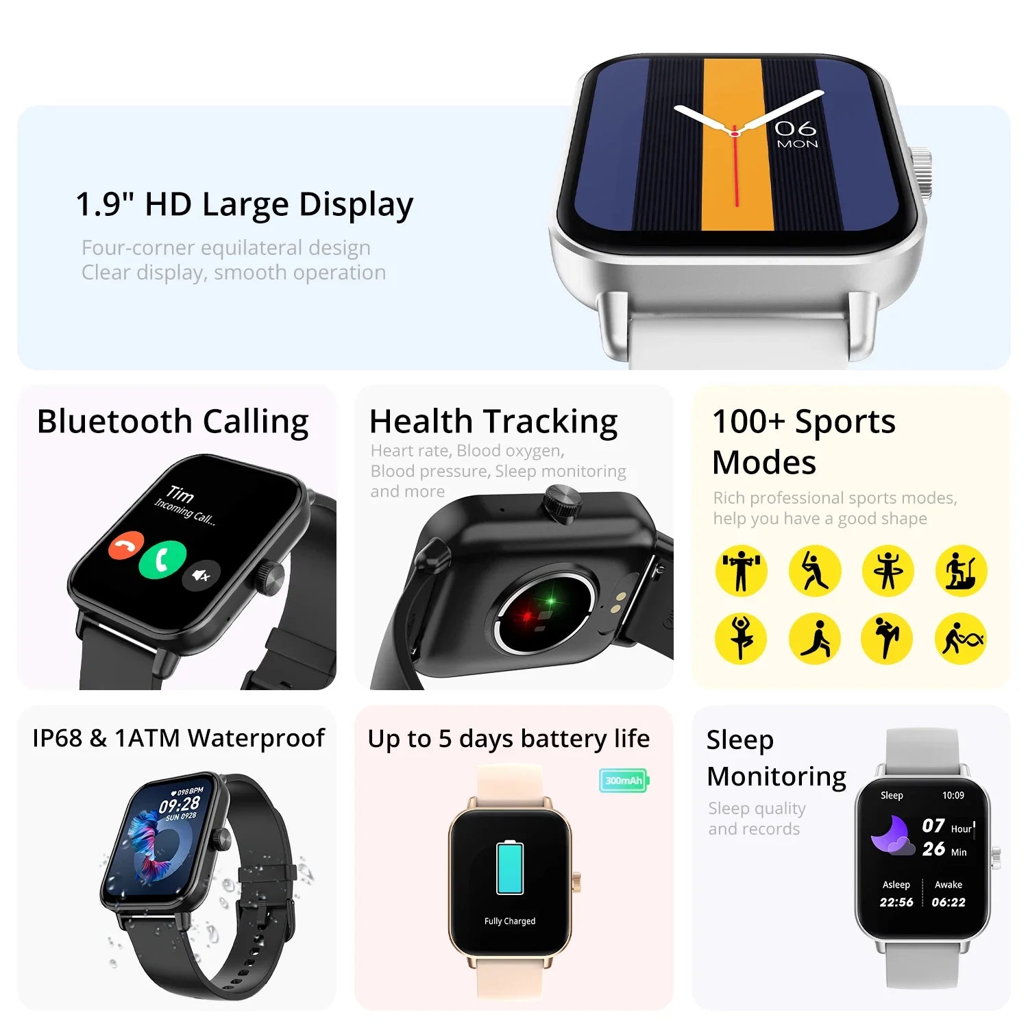 COLMI P81 Health-Pro – 24/7 Wellness and Fitness Smartwatch