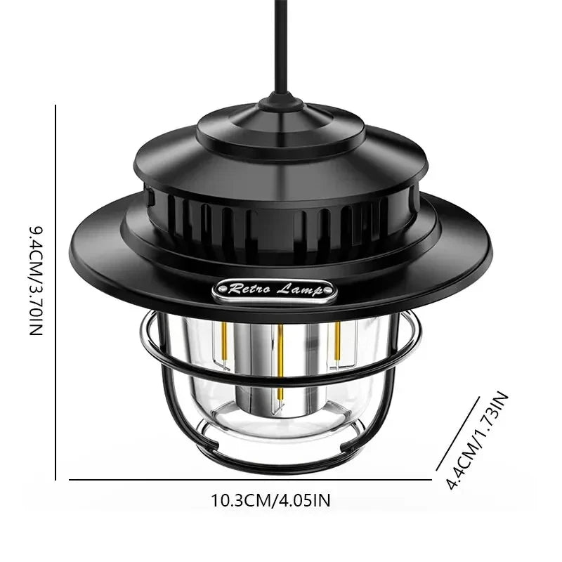 RusticBeam Outdoor Lantern
