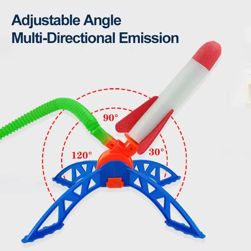 Air Boost Rocket Jumper – Pedal-Activated Soaring Rocket Game