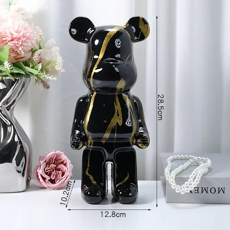 Luxury Resin Bear for Modern Interiors