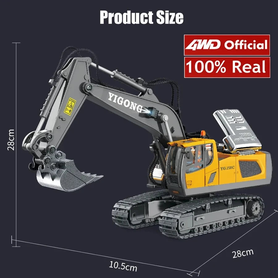 4WD RC Construction Vehicle – Remote Control Construction Toy