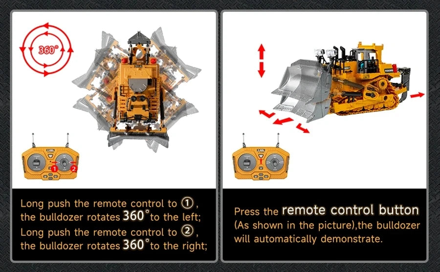 4WD RC Construction Vehicle – Remote Control Construction Toy